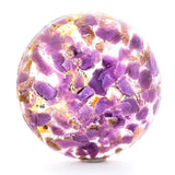 18MM Amethyst Foiled Cabechon (2 pieces)