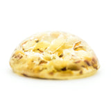 18MM Yellow Foiled Cabechon (2 pieces)