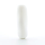 17X6MM White Glass "Stick" Drop (72 pieces)