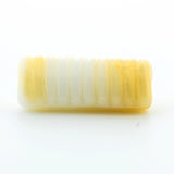 15X6MM Beige Glass Tube Bead (36 pieces)
