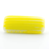 15X6MM Yellow Glass Tube Bead (36 pieces)