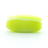 12X6MM Green Glass Tube Bead (72 pieces)