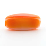 12X6MM Orange Glass Tube Bead (72 pieces)