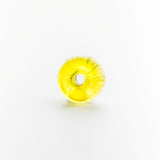 6MM Yellow Glass Rondelle Bead (300 pieces)