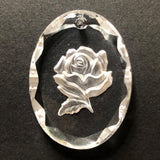 40X30MM Crystal Engraved Drops (6 pieces)