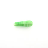 21X7MM Green Glass Pear Bead (36 pieces)
