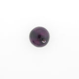 15MM Purple Paper Mache Bead (12 pieces)