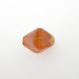 Coral Quartz Glass Pyramid Bea (72 pieces)