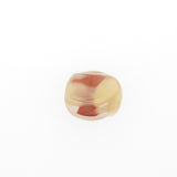 17MM Brown/Beige Glass Nugget (12 pieces)