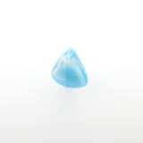 18MM Aqua Glass 3-Sided Bead (12 pieces)