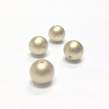 4MM Mat Gold Bead (144 pieces)