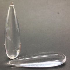 88X24MM Crystal Drop With Loop (12 pieces)