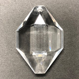 45X32MM Faceted Crystal Acrylic Drop (6 pieces)