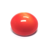 18MM Orange Glass Cab (12 pieces)