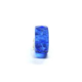 10MM Sapphire Blue Glass Rondel Bead (72 pieces)