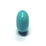 8MM Green Trq. Glass Rondel Bead (72 pieces)