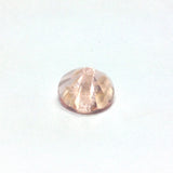 8MM Peach Faceted Pyramid Bead (144 pieces)