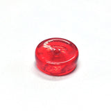 8MM Ruby Red Glass Rondel Bead (144 pieces)