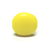 14MM Yellow Glass Disc Bead (72 pieces)
