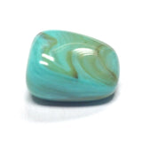 14MM Turquoise Matrix Bead (72 pieces)
