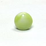 8MM Green Glass Disc Drop (72 pieces)