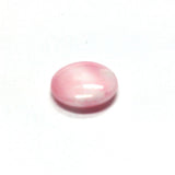 8MM Pink Glass Disc Drop (72 pieces)
