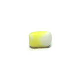 8X6MM Mat Yellow Glass Rectangle Bead (144 pieces)