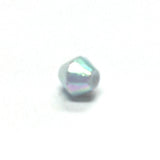 6X6MM Aqua Ab Faceted Bead (100 pieces)