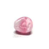10X9MM Pink/White Glass Bead (36 pieces)