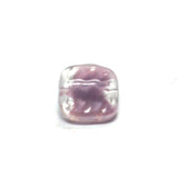 12MM Amethyst Square Glass Bead (72 pieces)
