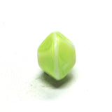 12MM Green Glass Faceted Rondel Bead (36 pieces)