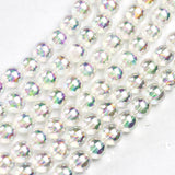 4MM Crystal Iris Beads 60" (6 strands)