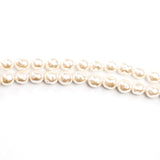 4X5MM Biwa Pearl Glass Bead 30" (2 pieces)