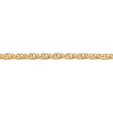 Gold Tone Plated Chain Brass Rope (1 foot)