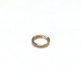 6MM Split Ring Gold Plate (144 pieces)