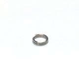 6MM Split Ring Nickel (144 pieces)