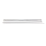#4 (.008) Steel Twisted Needle (Rnd Eye) 50 Pcs/Pk