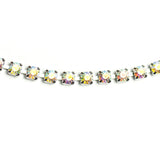 Rhinestone Chain Crystal Ab/Rhodium (1 foot)