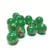 6MM Jade Round Glass Tombo Bead (50 pieces)
