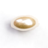 14MM Cultura Glass Pearl Baroque Disc Bead (36 pieces)