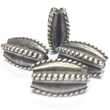 18X13MM Ant.Silver Fancy Bead (12 pieces)