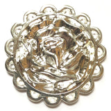 52MM Silver Floral Drop (1 pieces)
