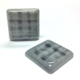 22MM Grey "Plaid" Square Cab (6 pieces)